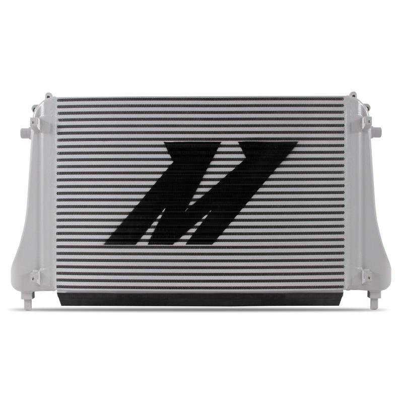 Mishimoto Intercooler, Air to Air, 24.4 Inch Width X 16 Inch Height X 2.2 Inch Thick Core Dimension, 2.1 Inch Inlet Diameter – MMINT-MK7-15KWBK