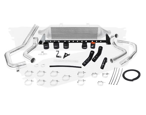 Mishimoto Intercooler, Air to Air, Maximum 700 Wheel Horsepower, 44 Inch Width X 9 Inch Height X 5-1/2 Inch Thick Overall Dimension – MMINT-STI-08AISL
