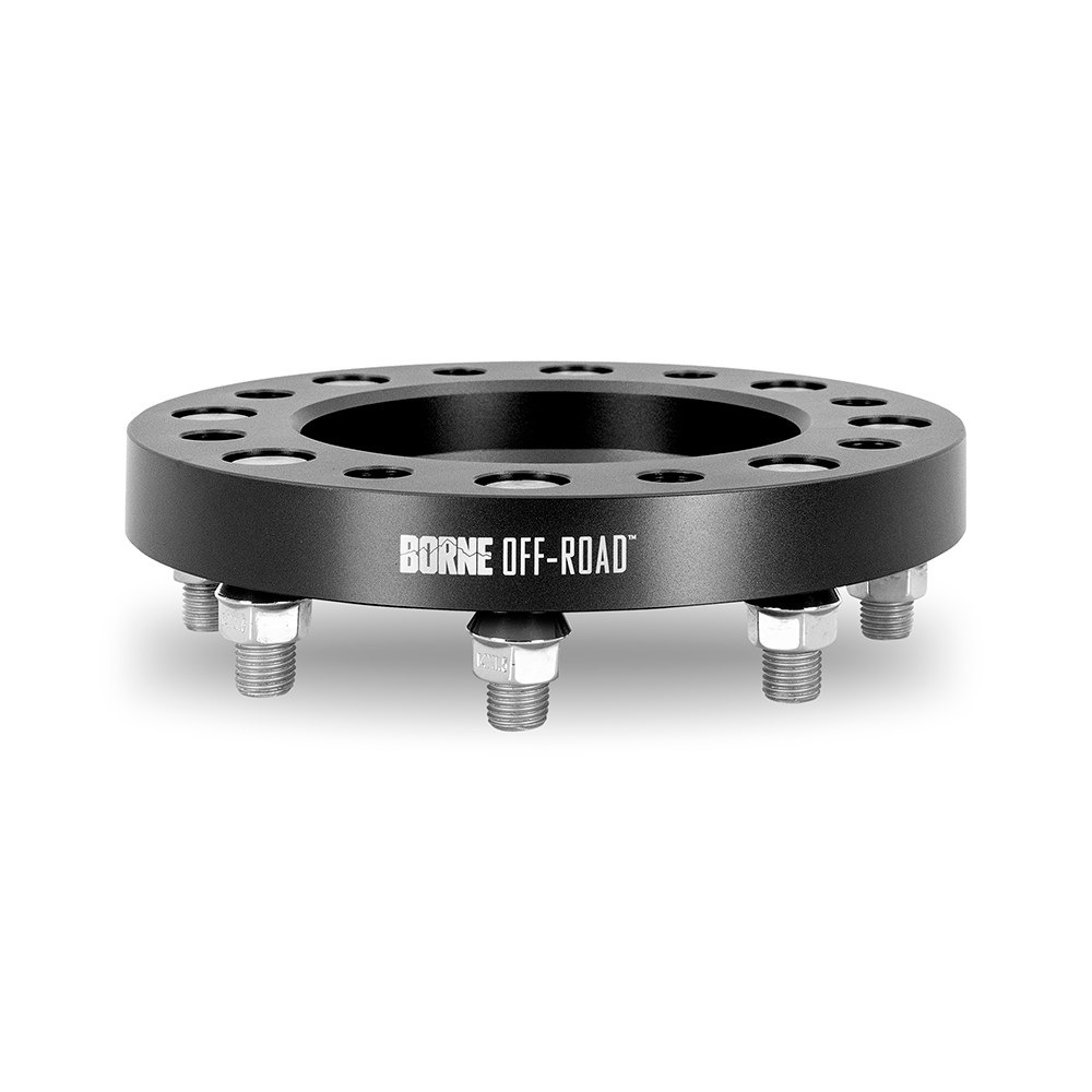Mishimoto Wheel Spacer, 8 X 170 Millimeter Bolt Pattern, 25 Millimeter/ 1 Inch Thickness, Wheel Stud Mount, Hub Centric Mounting – BNWS-002-250BK