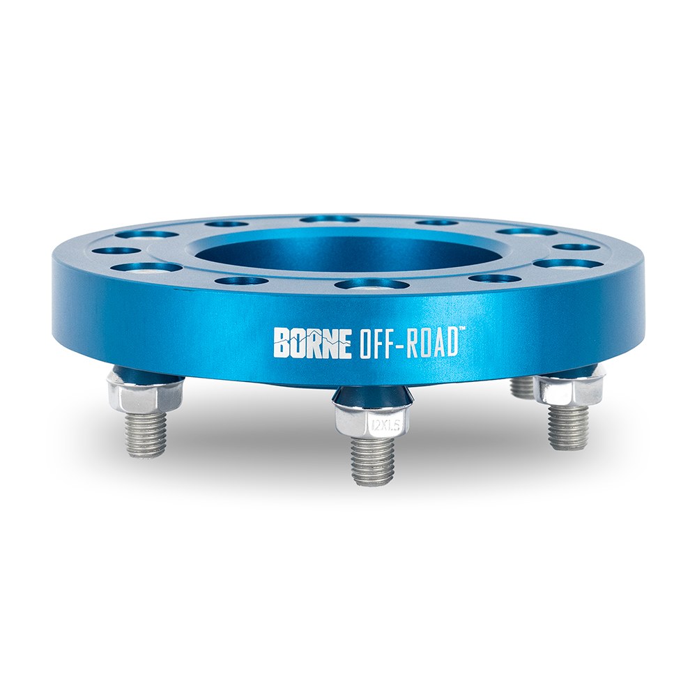 Mishimoto Wheel Spacer, 8 X 170 Millimeter Bolt Pattern, 25 Millimeter/ 1 Inch Thickness, Wheel Stud Mount, Hub Centric Mounting – BNWS-005-250BL