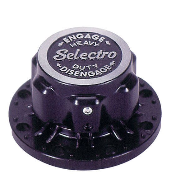 Milemarker Locking Hub, Selectro, Manual, 30 Spline, 8 Bolt Count, Set of 2 – 11034-01