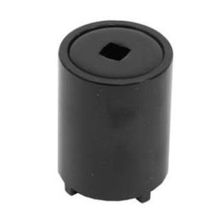 Milemarker Spindle Nut Socket, 4 Prong, 1/2 Inch Drive, Black – 15002-01