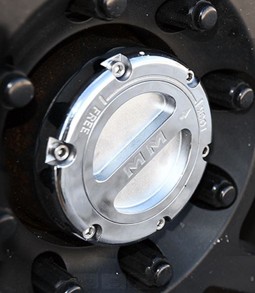 Milemarker Locking Hub, Premium, Manual, Dana 60, 35 Spline, Internal Mount, Set of 2 – 549