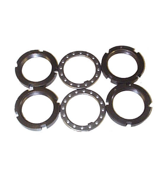 Milemarker Locking Hub Spindle Nut Conversion Kit, Use with Hub Number 449SS on Vehicles with OEM Automatic Hubs or Full-Time 4 Wheel Drive – 95-32721