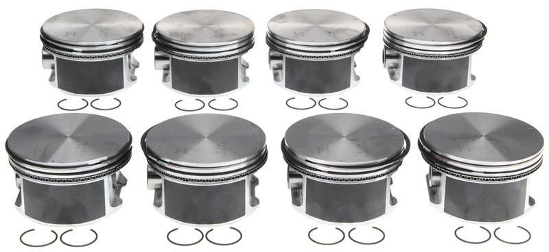 Clevite 77 Piston, Aluminum, 1.50 Millimeter Top Compression Ring Thickness, 1.50 Millimeter Second Compression Ring Thickness – 224-3443WR