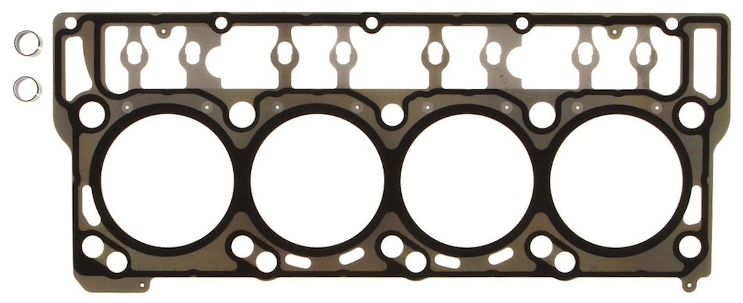 Clevite 77 Cylinder Head Gasket, Multi-Layered Steel with Black Diamond Coating, Single/ with Cylinder Head Dowel – 54657