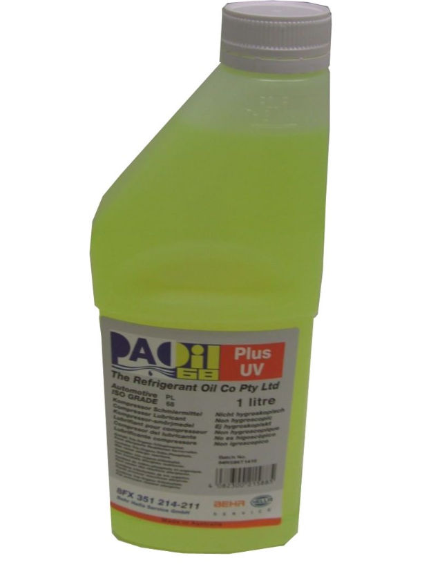 Clevite 77 Air Conditioner Oil, Behr®, Use to Replace the Compressor Oil for R-134A Air Conditioner System, 1 Liter Bottle, Single – ACPL 16 000P