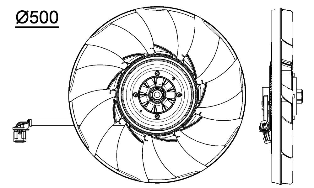 Clevite 77 Cooling Fan Clutch, Behr® – CFF 475 000P
