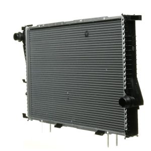 Clevite 77 Radiator, Behr®, Glass Fiber-Reinforced Polyamide Tank/ Aluminum Core, With Brazed Cooling Fins and Quick Fits – CR 295 000P