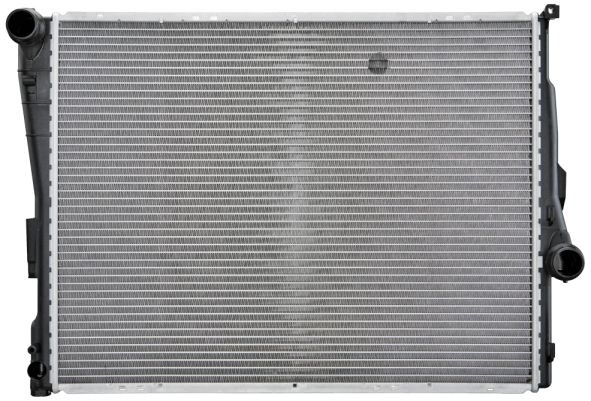 Clevite 77 Radiator, Behr®, Glass Fiber-Reinforced Polyamide Tank/ Aluminum Core, With Brazed Cooling Fins – CR 458 000P