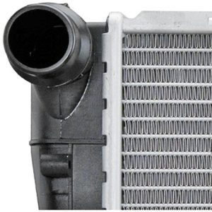 Clevite 77 Radiator, Behr®, Glass Fiber-Reinforced Polyamide Tank/ Aluminum Core, With Brazed Cooling Fins – CR 458 000P