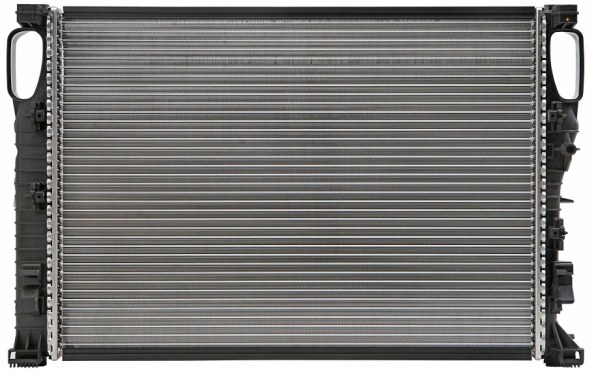 Clevite 77 Radiator, Behr®, Glass Fiber-Reinforced Polyamide Tank/ Aluminum Core, With Mechanically Jointed Cooling Fins – CR 512 000P