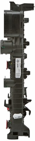 Clevite 77 Radiator, Behr®, Glass Fiber-Reinforced Polyamide Tank/ Aluminum Core, With Mechanically Jointed Cooling Fins – CR 512 000P