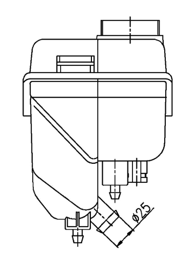 Clevite 77 Coolant Reservoir, Behr® – CRT 202 000S