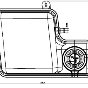 Clevite 77 Coolant Reservoir, Behr® – CRT 203 000S