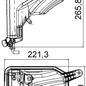 Clevite 77 Coolant Reservoir, Behr® – CRT 207 000S