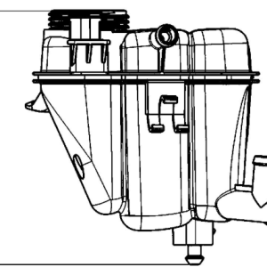 Clevite 77 Coolant Reservoir, Behr® – CRT 231 000S