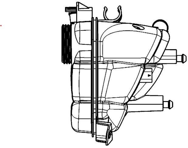 Clevite 77 Coolant Reservoir, Behr® – CRT 231 000S
