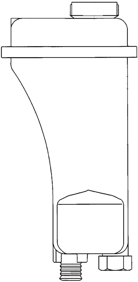 Clevite 77 Coolant Reservoir, Behr®, With Sensor – CRT 51 000S