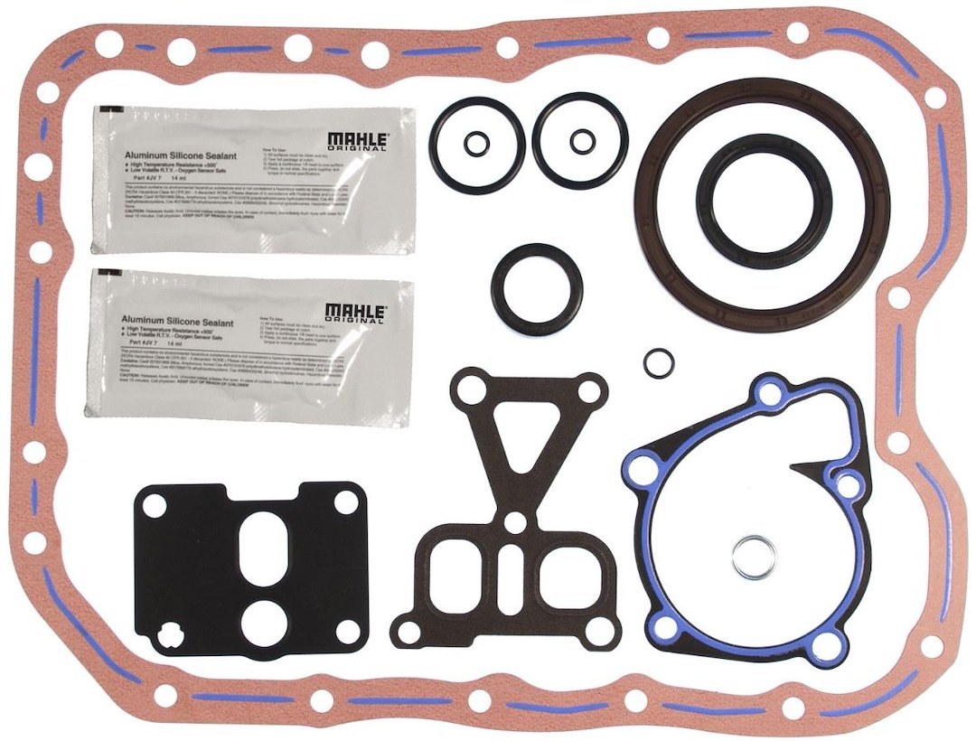 Clevite 77 Engine Gasket Set, Set of 15, With Timing Cover Gaskets/ Water Pump Gasket/ Rear Main Seal/ Oil Pan Gasket – CS54741