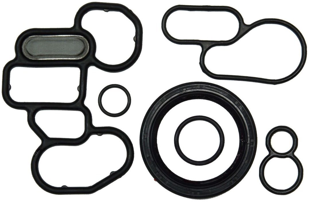 Clevite 77 Timing Cover Gasket Set, Rubber, Set of 6, With Oil Filter Adapter Gasket – JV5086