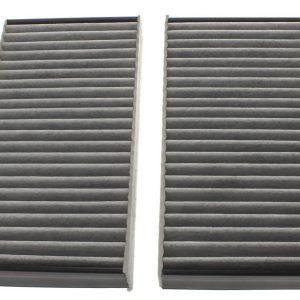 Clevite 77 Cabin Air Filter, Disposable, Carbon Activated Paper, 10 Inch Length X 1.57 Inch Width X 5.2 Inch Height, Set of 2 – LAK 878/S