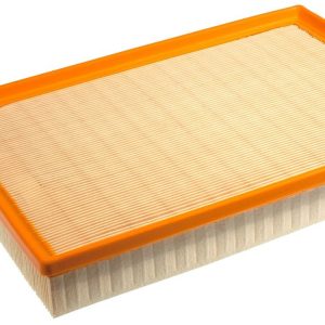 Clevite 77 Air Filter, Disposable, Yellow, Paper Element, Flat Panel, 13.6 Inch Length X 8.9 Inch Width X 2.26 Inch Height – LX 1591/2