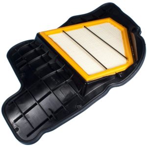 Clevite 77 Air Filter, Disposable, Yellow, Paper Element, Flat Panel, 7.8 Inch Length X 7.6 Inch Width X 1.62 Inch Height – LX 1685/5