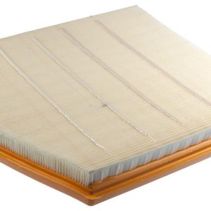 Clevite 77 Air Filter, Disposable, Yellow, Paper Element, Flat Panel, 11.2 Inch Length X 10.3 Inch Width X 1.27 Inch Height – LX 1791