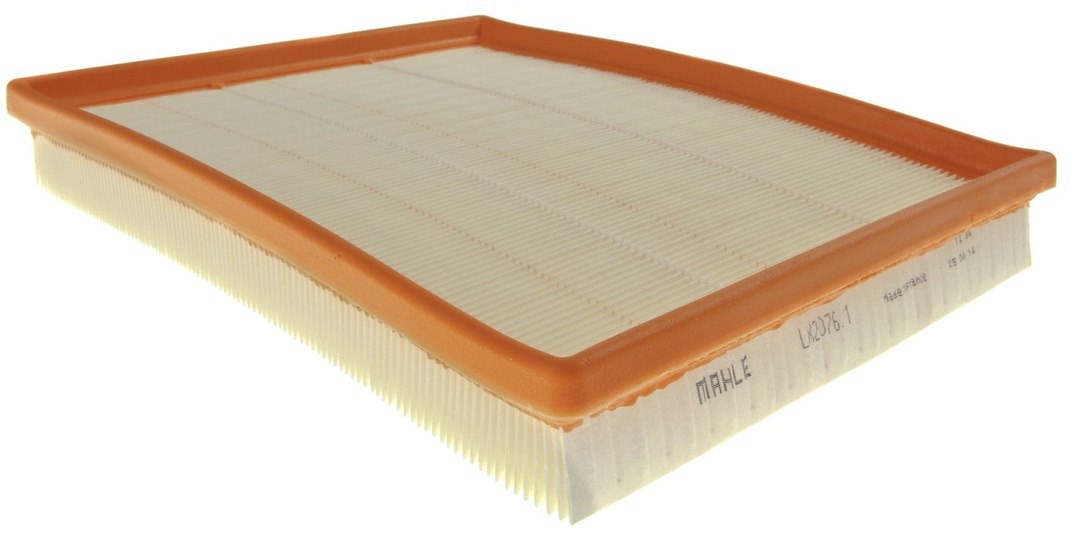 Clevite 77 Air Filter, Disposable, Yellow, Paper Element, Rectangular, 10.6 Inch Length X 8.6 Inch Width X 1.47 Inch Height – LX 2076/1