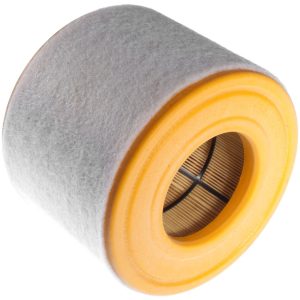 Clevite 77 Air Filter, Disposable, Yellow, Paper Element, Round, 6.3 Inch Outside Diameter X 1-1/2 Inch Outside Diameter X 4.8 Inch Height – LX 2607/2