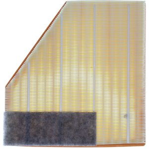 Clevite 77 Air Filter, Yellow, Paper Element, Flat Panel – LX 3424