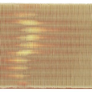 Clevite 77 Air Filter, Disposable, Yellow, Paper Element, Rectangular, 11.4 Inch Length X 6.9 Inch Width X 2.45 Inch Height – LX 3502