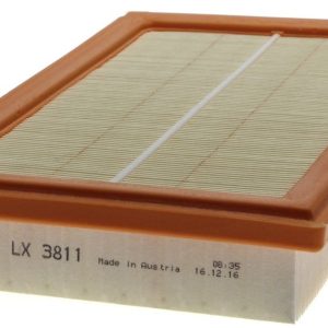 Clevite 77 Air Filter, Yellow, Paper Element, Rectangular – LX 3811