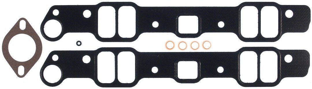 Clevite 77 Intake Manifold Gasket, With Intake Gaskets/ Locking Rings/ Fuel Line O-Ring/ Water Outlet Gasket – MS15186