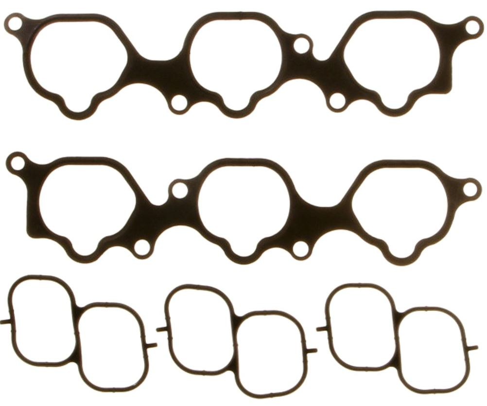 Clevite 77 Intake Manifold Gasket, Beaded Steel, Set of 5, With Plenum Gasket – MS19675