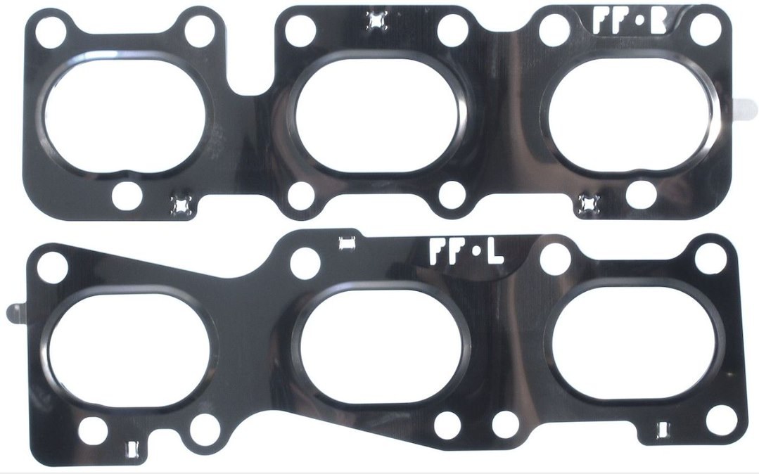 Clevite 77 Exhaust Manifold Gasket, Multi-Layered Steel, Oval Port, Set of 2 – MS19725