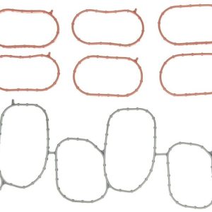 Clevite 77 Intake Manifold Gasket, Molded Rubber, Set of 7 – MS20317