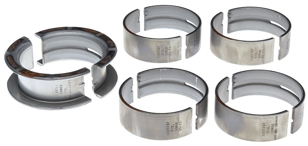 Clevite 77 Crankshaft Main Bearing, Standard, For Use with Ford 5.0L Engines, 0.010 Inch Undersized, Tri-Metal – MS-590P-10