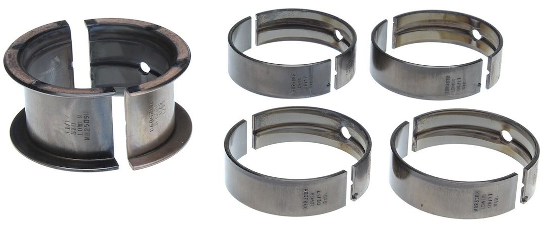 Clevite 77 Crankshaft Main Bearing, High Performance, For Use with Small Block Chevy Engines, Standard Size, Tri-Metal – MS-909H