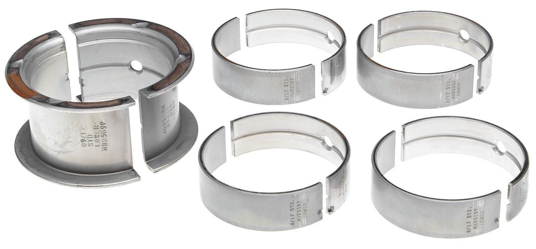 Clevite 77 Crankshaft Main Bearing, Standard, For Use with Small Block Chevy Engines, 0.010 Inch Undersized, Tri-Metal – MS-909P-10