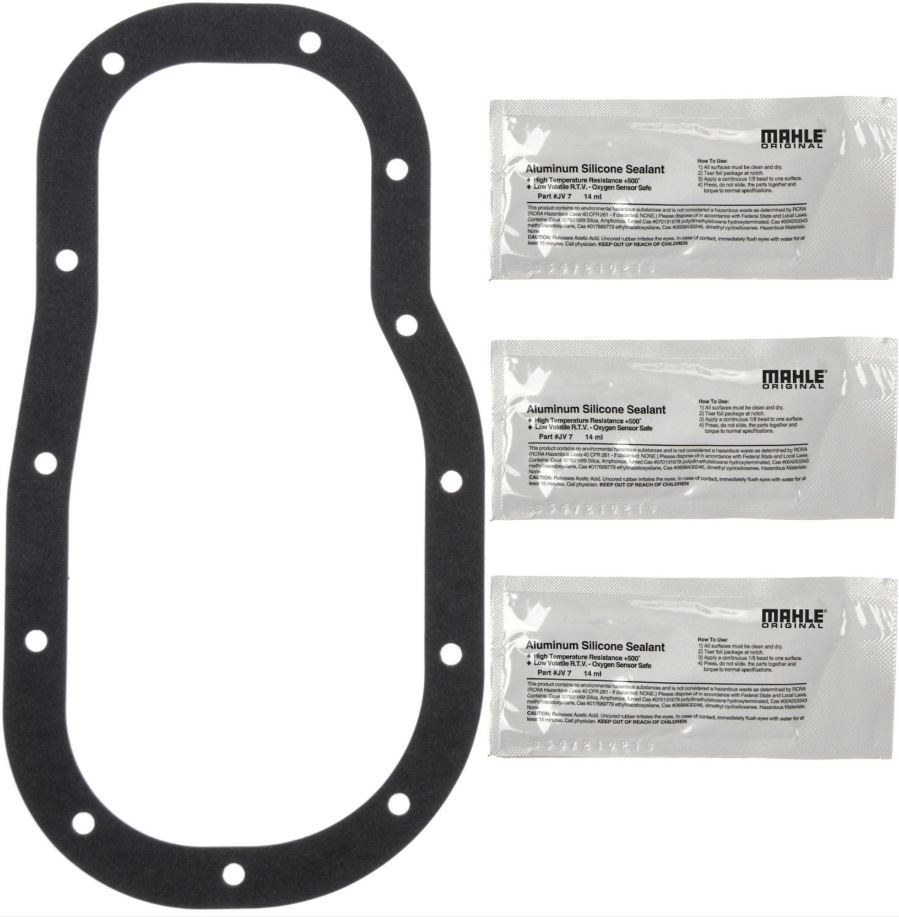 Clevite 77 Oil Pan Gasket, Paper, 0.06 Inch Thickness, 12 Bolt Holes, With Rtv Sealant – OS32327