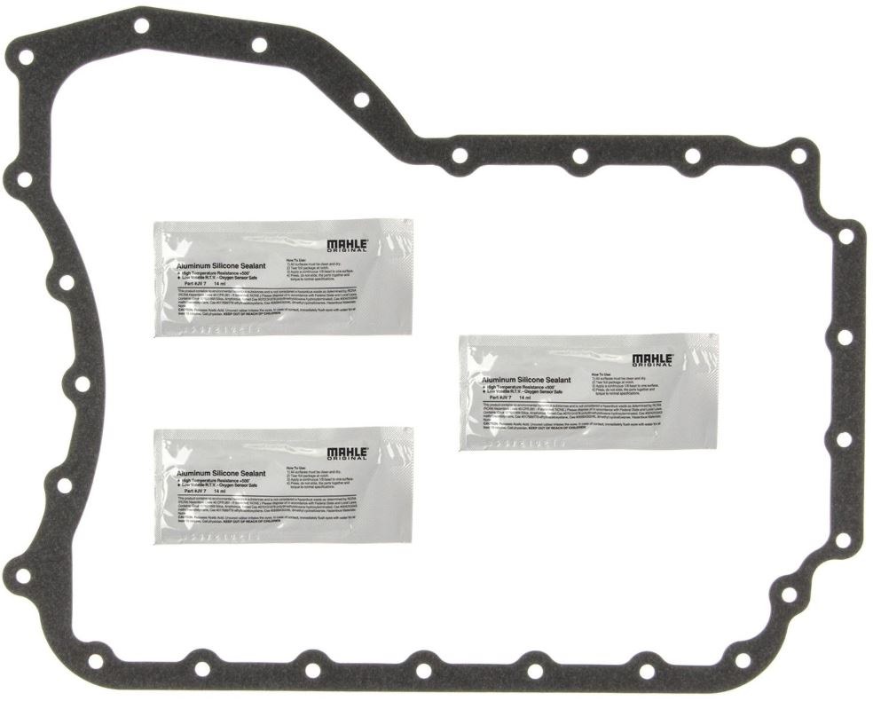 Clevite 77 Oil Pan Gasket, Cork Rubber, 0.06 Inch Thickness, 25 Bolt Holes, With Rtv Sealant – OS32340