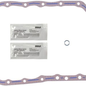 Clevite 77 Oil Pan Gasket, Paper, 0.1 Inch Thickness, 21 Bolt Holes, With Rtv Sealant/ Drain Plug Washer – OS32367