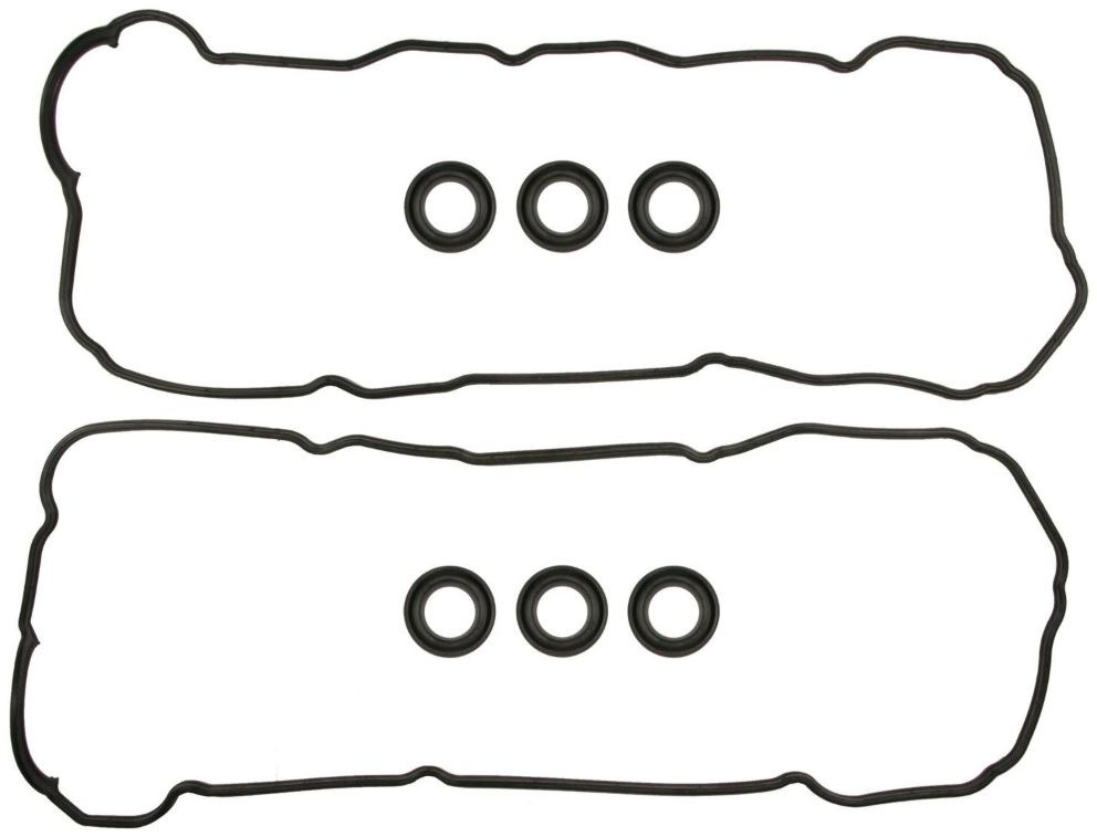 Clevite 77 Valve Cover Gasket, Molded Rubber, 0.31 Inch Thickness, With Spark Plug Tube Seal – VS50406
