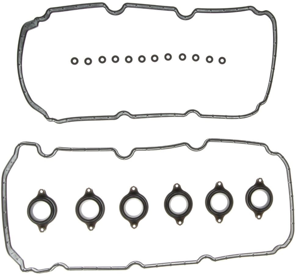 Clevite 77 Valve Cover Gasket, Molded Rubber, With Grommets and Spark Plug Tube Seals – VS50881