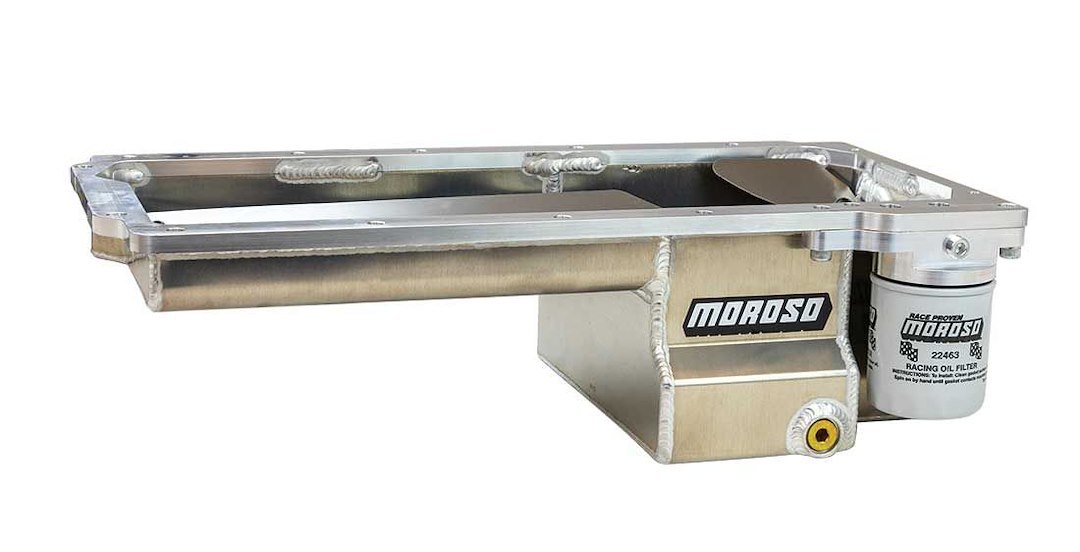 Moroso Oil Pan, For Use with Dart Ls Next Gen 3 Skirted Block Engines, Road Race, 7 Quarts, With Windage Tray, Wet Sump – 20153