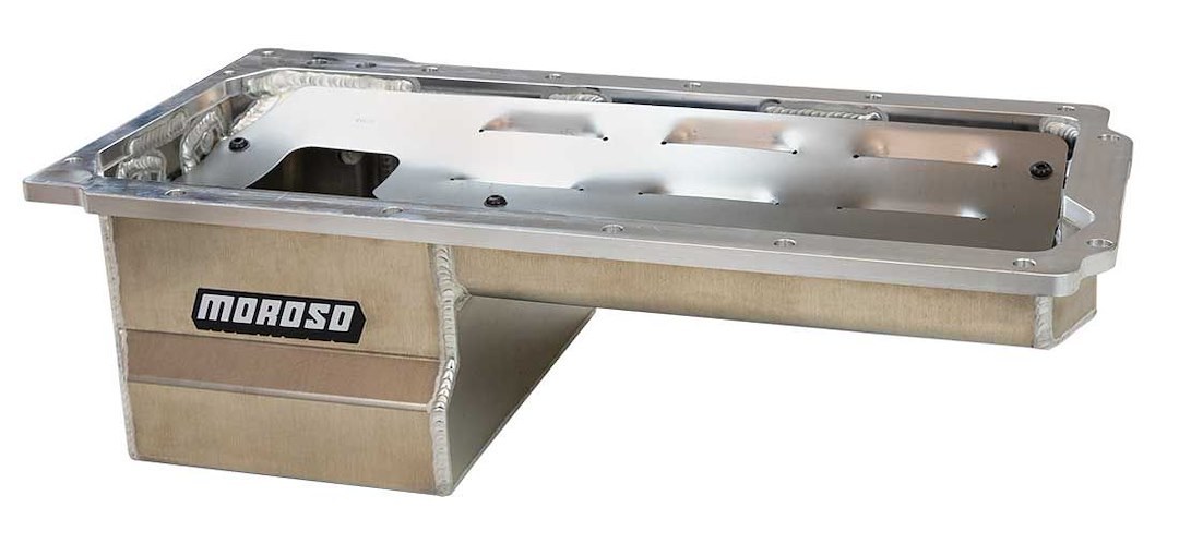 Moroso Oil Pan, For Use with Dart Ls Next Gen 3 Skirted Block Engines, Road Race, 7 Quarts, With Windage Tray, Wet Sump – 20153