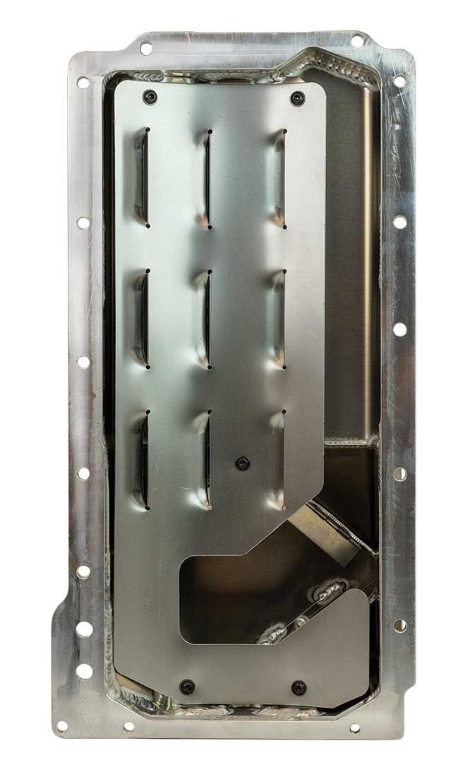 Moroso Oil Pan, For Use with Dart Ls Next Gen 3 Skirted Block Engines, Road Race, 7 Quarts, With Windage Tray, Wet Sump – 20153