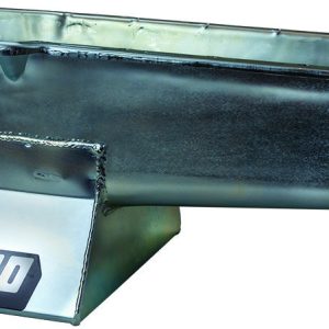 Moroso Oil Pan, For Use with 1986 and Newer Small Block Chevy Engines, Street/ Strip, 7 Quarts, Without Windage Tray, Right Side Dipstick – 20205